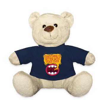 Commentateur Présentateur sportif - Nounours - bleu marine - Devant
