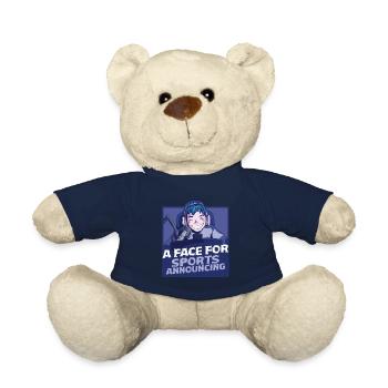 Commentateur Présentateur sportif - Nounours - bleu marine - Devant
