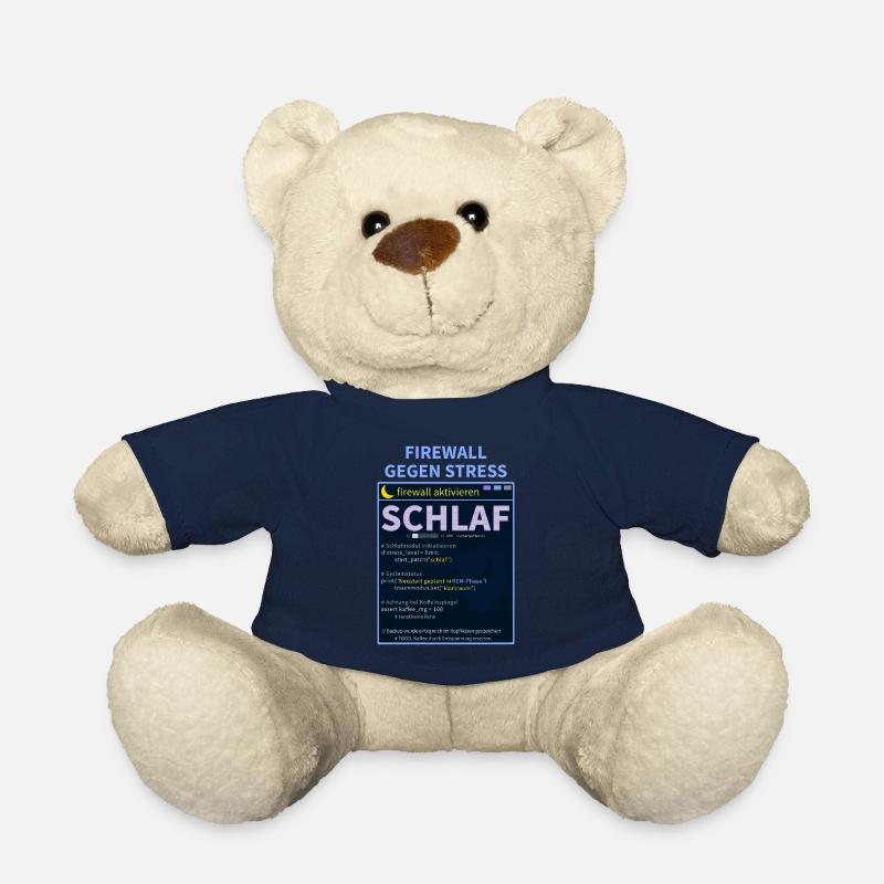 Firewall gegen Stress: Schlaf - Teddy - French Navy
