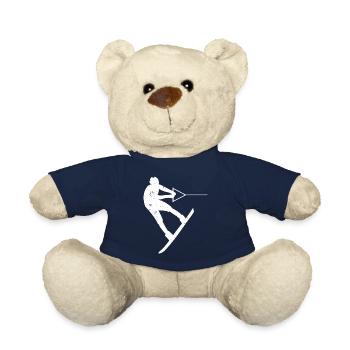Wakeboarder Wakeboard Wakeboarder Wakesurf - Nounours - bleu marine - Devant