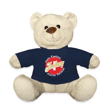 My Home Freiburg Gift - Teddy Bear - french navy - Front