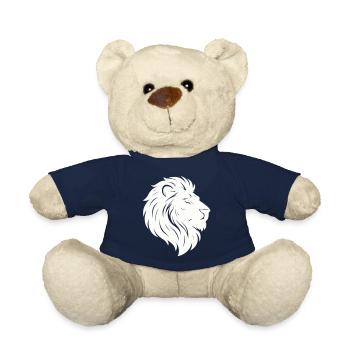 Lion Lion Head - Teddy Bear - french navy - Front