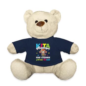 Kita Abgänger 2025 Abschied Kindergarten - Teddy - French Navy - Vorne