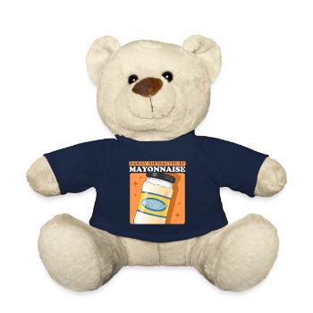 Mayonnaise Mayo Lover Gift - Nounours - bleu marine - Devant