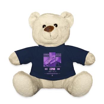 Leopard Gecko Reptile Keeper Streetwear - Teddy Bear - french navy - Front