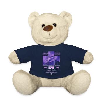 Leopard Gecko Reptile Keeper Streetwear - Teddy Bear - french navy - Front