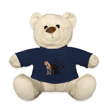 Ocelot - Teddy Bear - french navy - Front