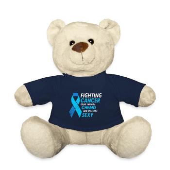 Lutte contre le cancer de la prostate sensibilisation - Nounours - bleu marine - Devant