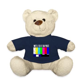Nous allons le corriger en post - Nounours - bleu marine - Devant