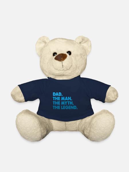 Papa préféré. Meilleur papa. Cadeaux pour les papas. Papa. - Nounours - bleu marine