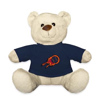 Throw the Heat Baseball Home Run Geschenk - Teddy - French Navy - Vorne