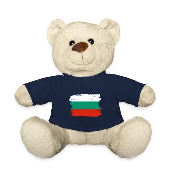 Drapeau bulgare Drapeau bulgare Sables d’or - Nounours - bleu marine - Devant
