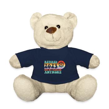 retired 2023 not my problem anymore for dad sailo - Nounours - bleu marine - Devant