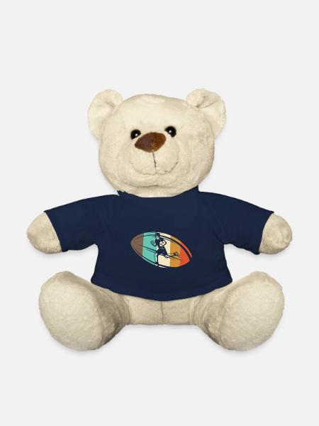 Rétro Rugby Vintage Rugby Rugby Rugby - Nounours - bleu marine