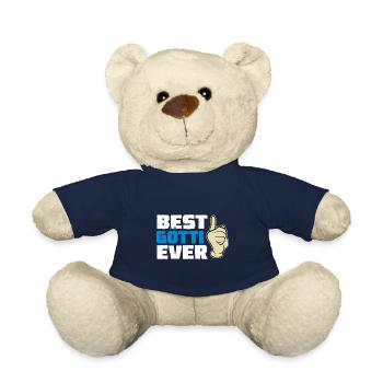 Best Götti Ever Götti - Teddy - French Navy - Vorne