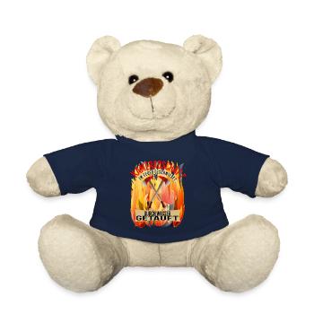 Feuerwehr Kameradschaft geschenk freiwillig - Teddy - French Navy - Vorne