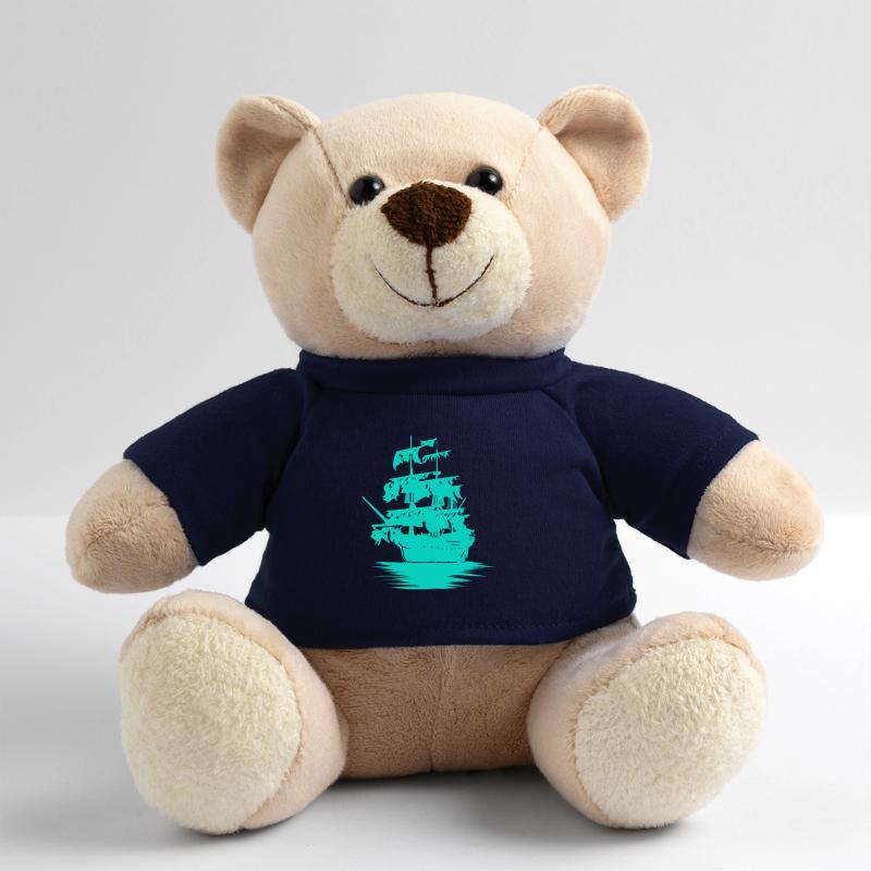 Sailing Ship Seafaring Fantasy Maritime Dinghy Teddy Bear
