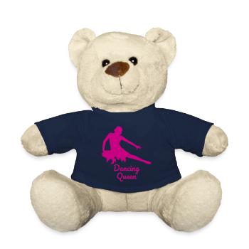 Danse tournoi Danse de société Danse latine - Nounours - bleu marine - Devant