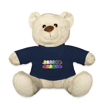 Pride Progress Flagge Octopus Gleichberechtigung - Teddy - French Navy - Vorne