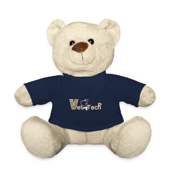 Funny Vet Tech - Teddy Bear - french navy - Front