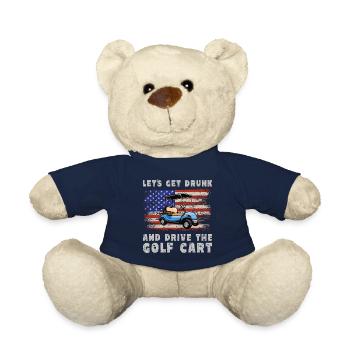 Lass Uns Betrinken Und Den Golfwagen Fahren - Teddy - French Navy - Vorne