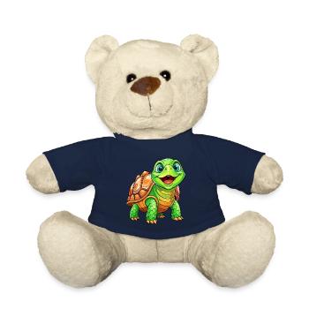 Méga Tortue Mignonne - Nounours - bleu marine - Devant