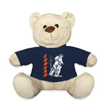 Enduro Motocross - Teddy Bear - french navy - Front