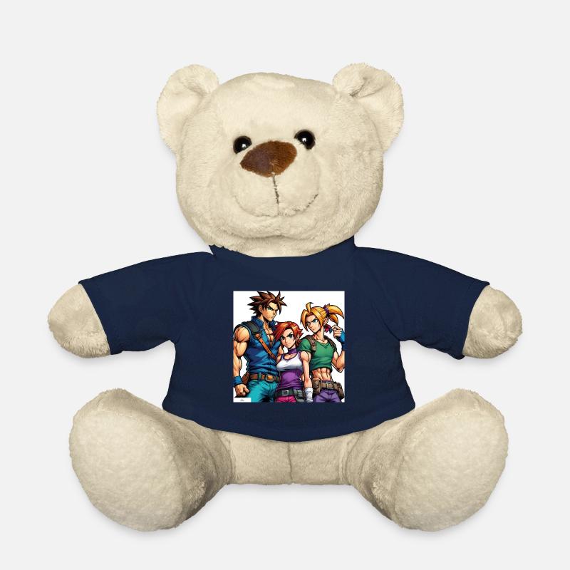 Trio d’amis manga - Nounours - bleu marine