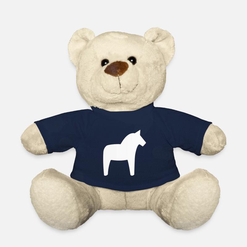 Dalahäst Pferd Schweden - Teddy - French Navy