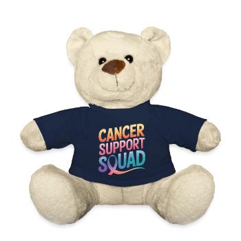 Sensibilisation au cancer Cancer Cancer du sein - Nounours - bleu marine - Devant
