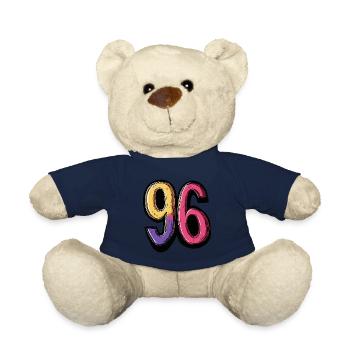 96 Nombre Coloré - Nounours - bleu marine - Devant