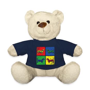 Hunde Dackel - Teddy - French Navy - Vorne