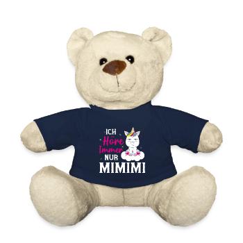 Ich Höre Immer Nur MiMiMi - Teddy - French Navy - Vorne