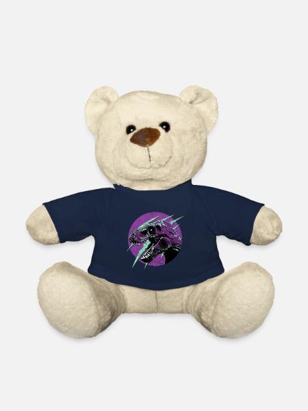 Dinosaurier Tyrannosaurus Rex Kratzer Design - Teddy - French Navy