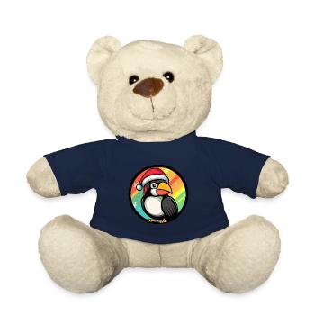 Toucan Bird Christmas Animal - Teddy Bear - french navy - Front