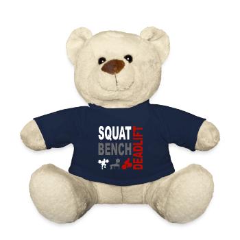 Kraftsport Bodybuilding Squat Bench Deadlift - Teddy - French Navy - Vorne