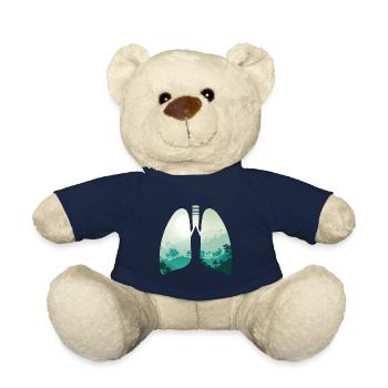 Grüne Natur Wald Landschaft Lunge - Teddy - French Navy - Vorne