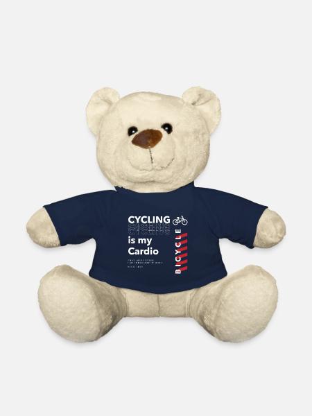 Radfahren als Cardio Bicycle Squad Nachhaltige - Teddy - French Navy