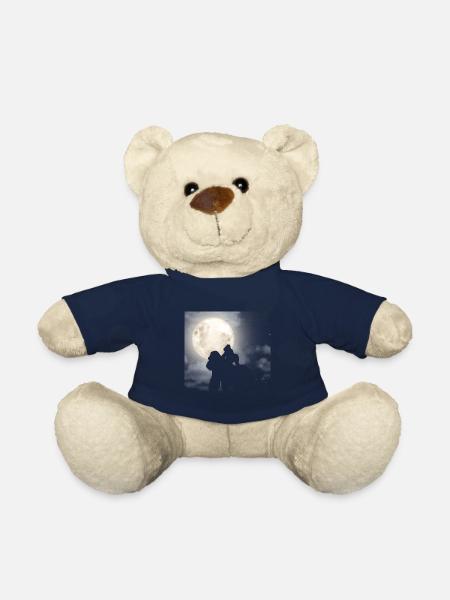 Gorilla Retro Vintage Style des années 80 - Nounours - bleu marine