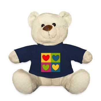 Cadeau pour la fête des mères : Idée de cadeau pour la fête des mères - Nounours - bleu marine - Devant