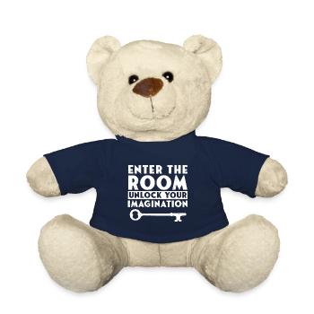 Défi Entrez dans la pièce Libérez votre imagination M - Nounours - bleu marine - Devant