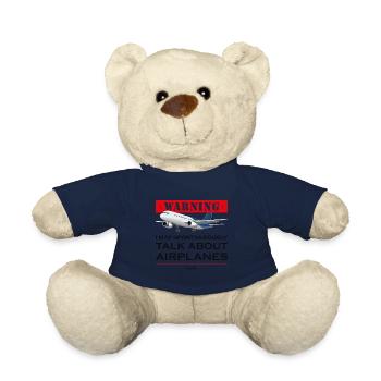 Lustiger Pilot, Flugzeug - ich darf darüber reden - Teddy - French Navy - Vorne