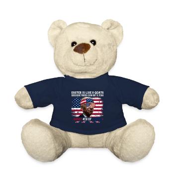 Joe Biden Joyeux 4 de Pâques - Nounours - bleu marine - Devant
