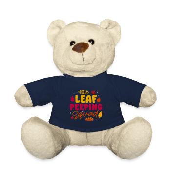 Leaf Peeping Squad Autumn Leaf Peeper - Teddy - French Navy - Vorne