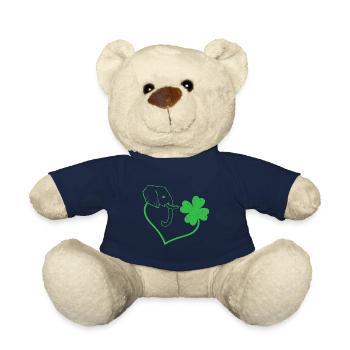 Eléphant Cloverleaf Coeur Cloverleaf - Nounours - bleu marine - Devant