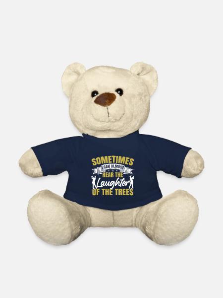 Golf Player Funny - Teddy Bear - french navy