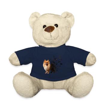 Poméranien - Nounours - bleu marine - Devant