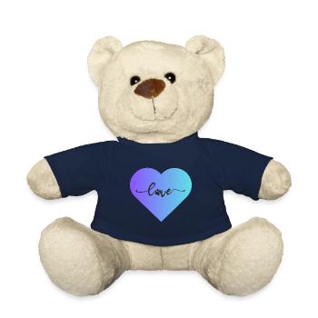 Dog Dogs Dogs - Teddy Bear - french navy - Front