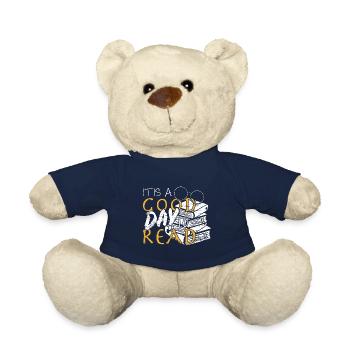 It's a good day to read - Teddy Bear - french navy - Front