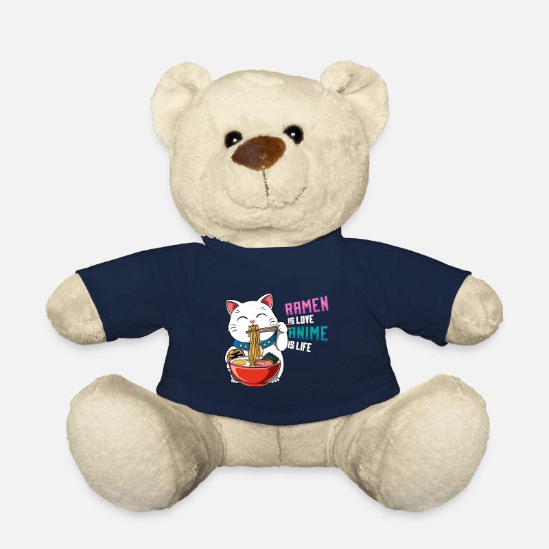 Anime und Ramen Maneki Neko - Otaku-Nudelsuppe - Teddy - French Navy